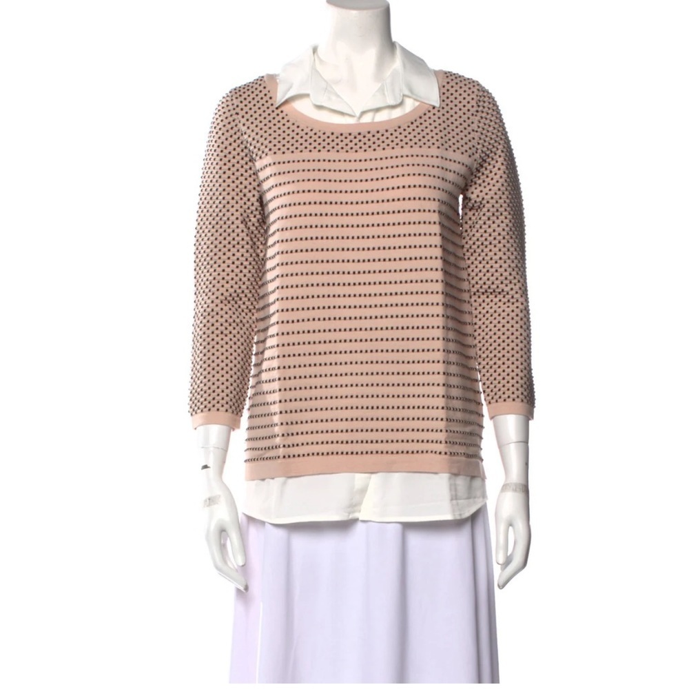 Karl Lagerfeld Paris Collared/layered tops L